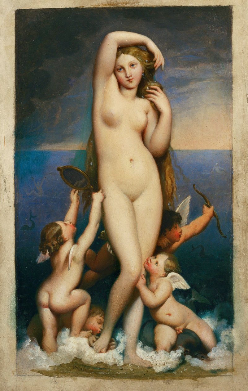 Vénus Anadyomene ... de Jean Auguste Dominique Ingres