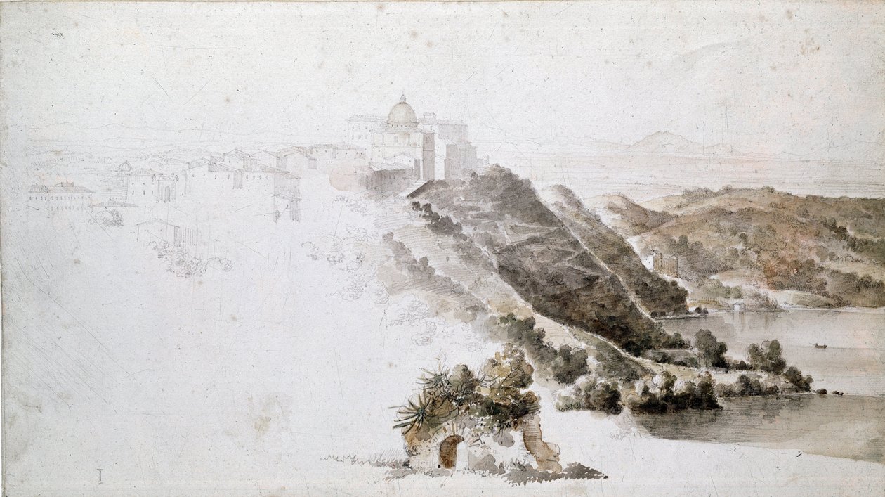 Vista de Tivoli de Jean Auguste Dominique Ingres