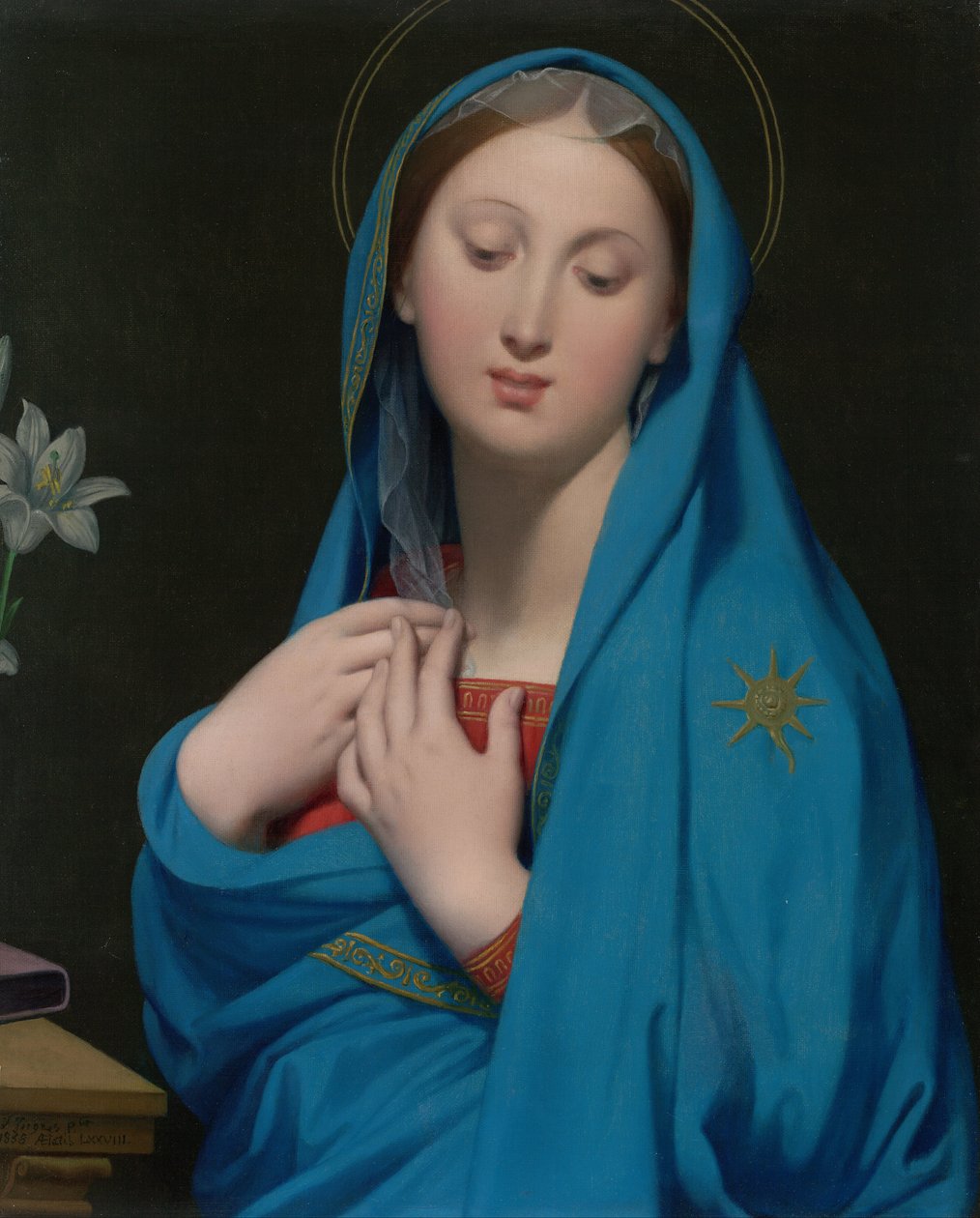 Virgem da Adoção de Jean Auguste Dominique Ingres