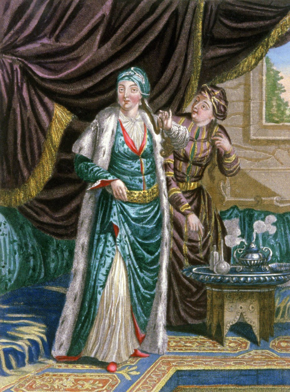 A Sultana Assaki de Jean Baptiste (after) Vanmour
