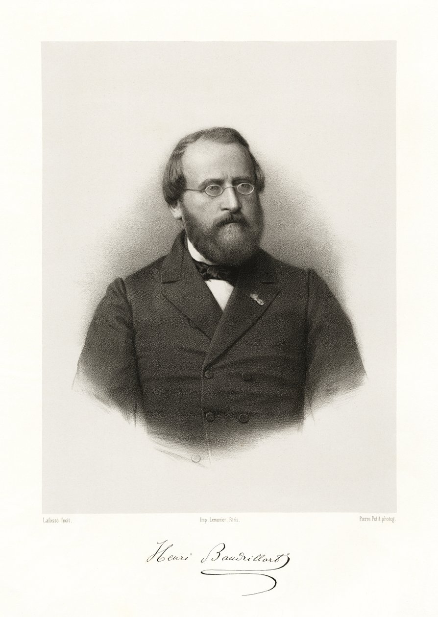 Henri Joseph Léon Baudrillart, 1865-66 de Jean Baptiste Adolphe Lafosse