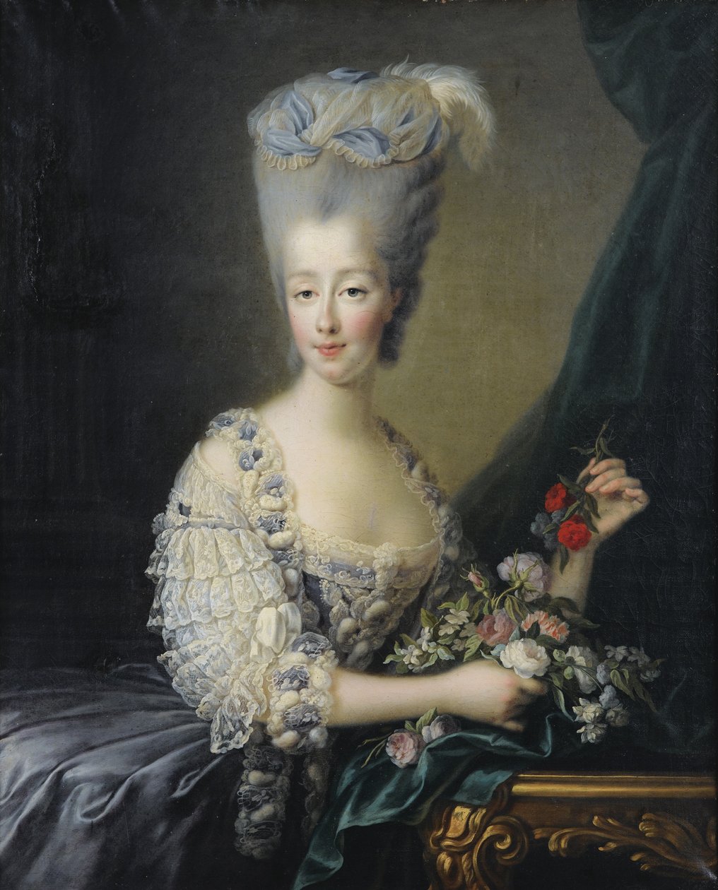 Princesa Maria Teresa de Sabóia 1756-1805, Condessa de Artois de Jean Baptiste André Gautier Dagoty