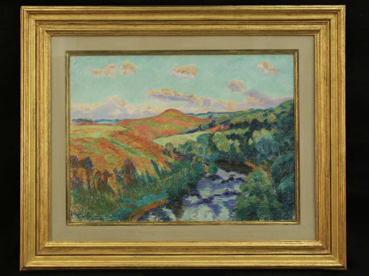 Paisagem, creuze, crozant de Jean Baptiste Armand Guillaumin