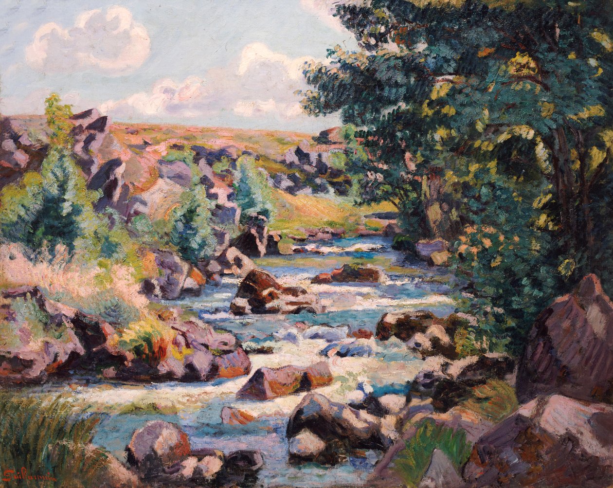 Campo de Pontgibaud, 1893 de Jean Baptiste Armand Guillaumin