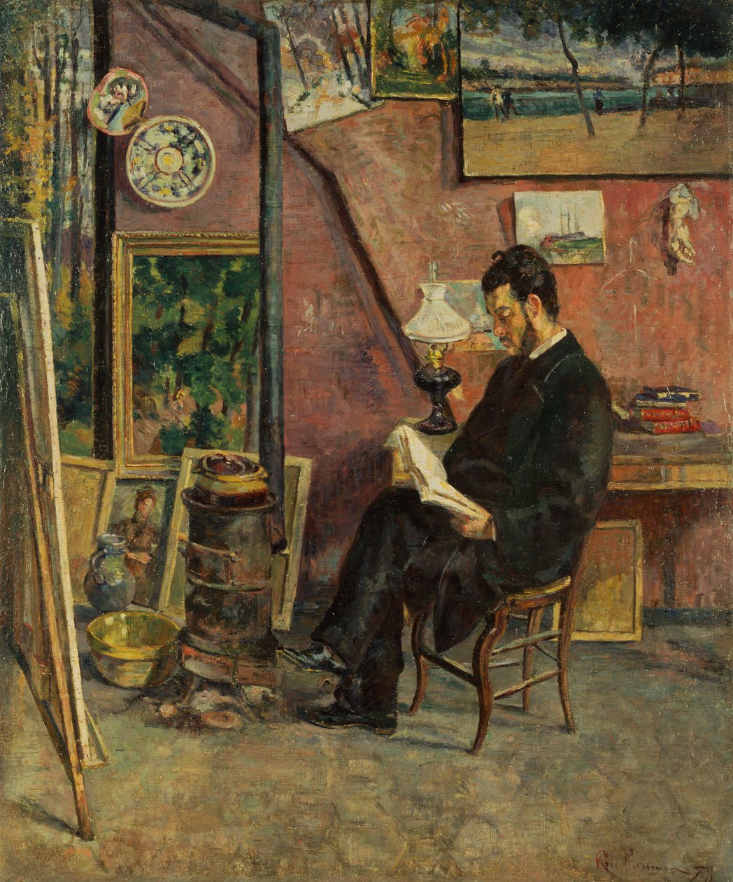 Retrato do Doutor Martinez de Jean Baptiste Armand Guillaumin