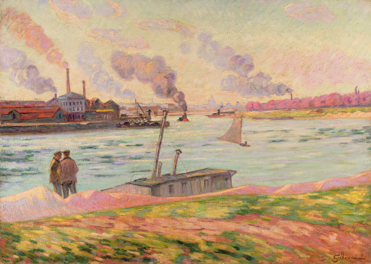 The Pointe dIvry, 1886 de Jean Baptiste Armand Guillaumin