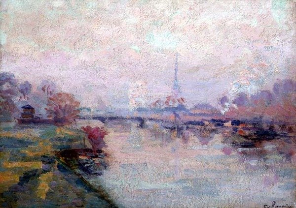 O Sena em Paris (óleo sobre tela) de Jean Baptiste Armand Guillaumin