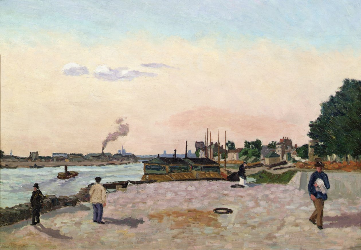 Vista, de, bercy, paris de Jean Baptiste Armand Guillaumin