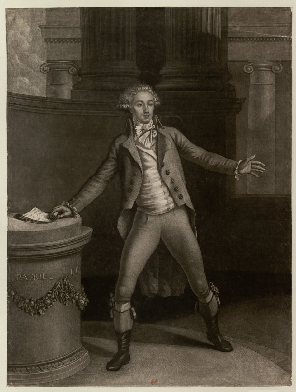 Antoine-Pierre-Joseph-Marie Barnave 1761-1793. de Jean Baptiste Audebert