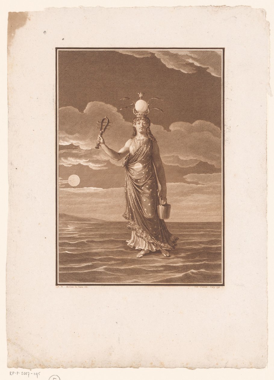 Ísis, a deusa com os mil nomes, ou a natureza personificada
La Déesse Myrionime, Isis, ou la Nature Personifiée de Jean Baptiste Blaise Simonet