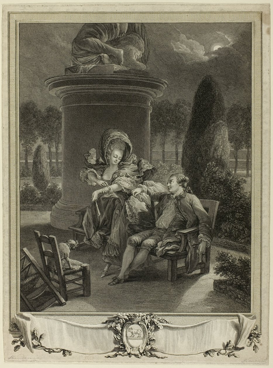 A noite das Thuileries de Jean Baptiste Blaise Simonet