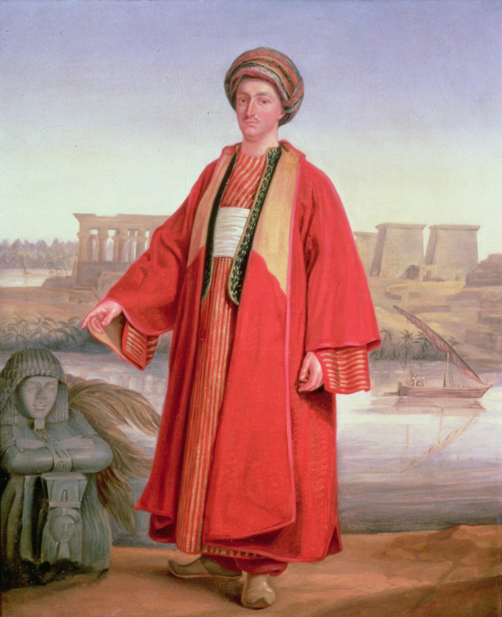 Retrato do Hon. Charles Leonard Irby de Jean Baptiste Borely