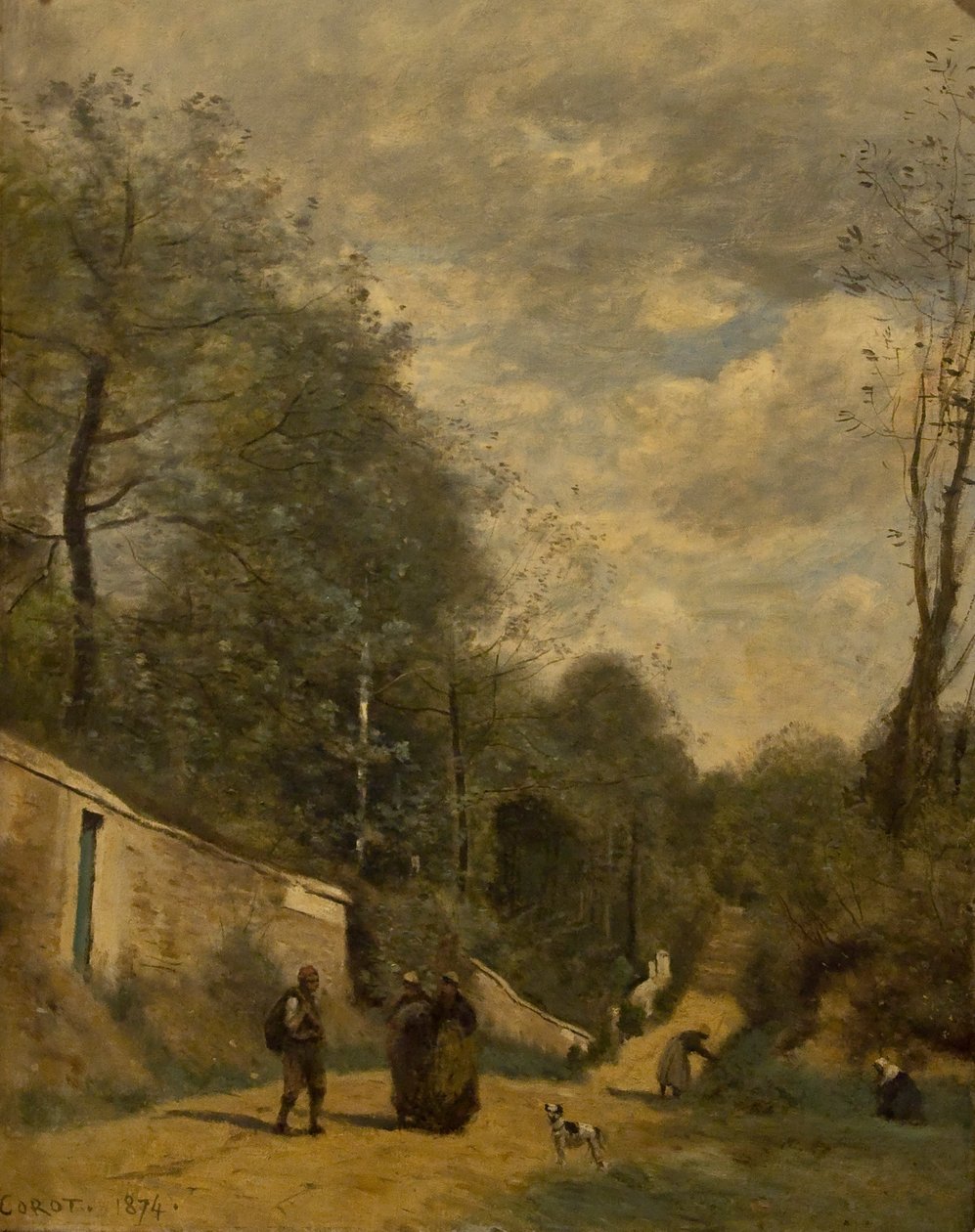 Uma estrada em Ville d