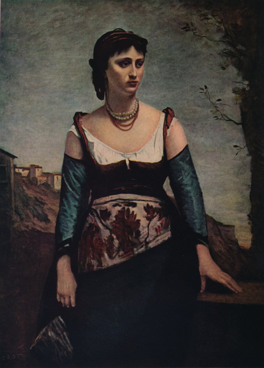 Agostina, 1866 de Jean Baptiste Camille Corot