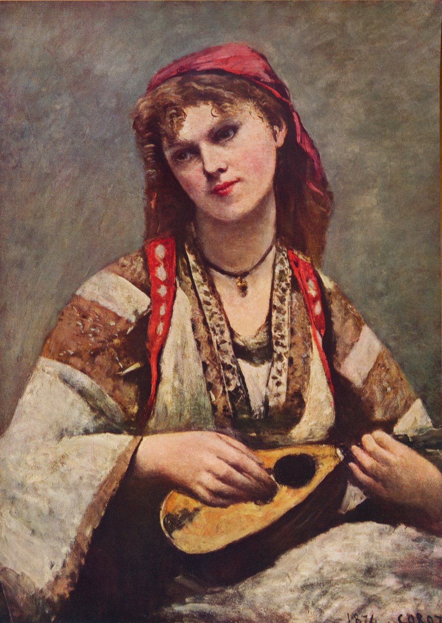 Christine Nilsson, 1874 1935 de Jean Baptiste Camille Corot