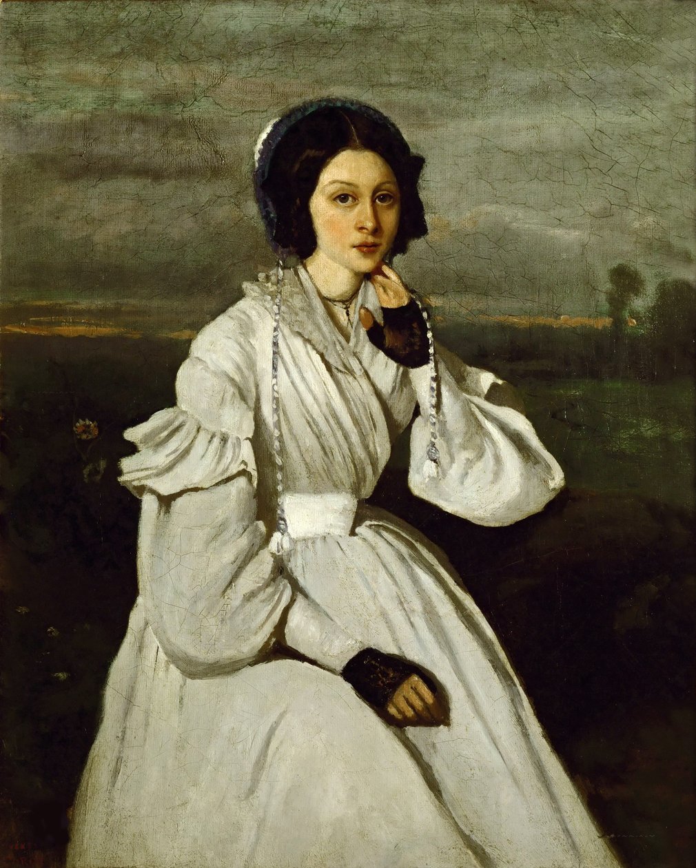 Claire Sennegon, 1837. de Jean Baptiste Camille Corot