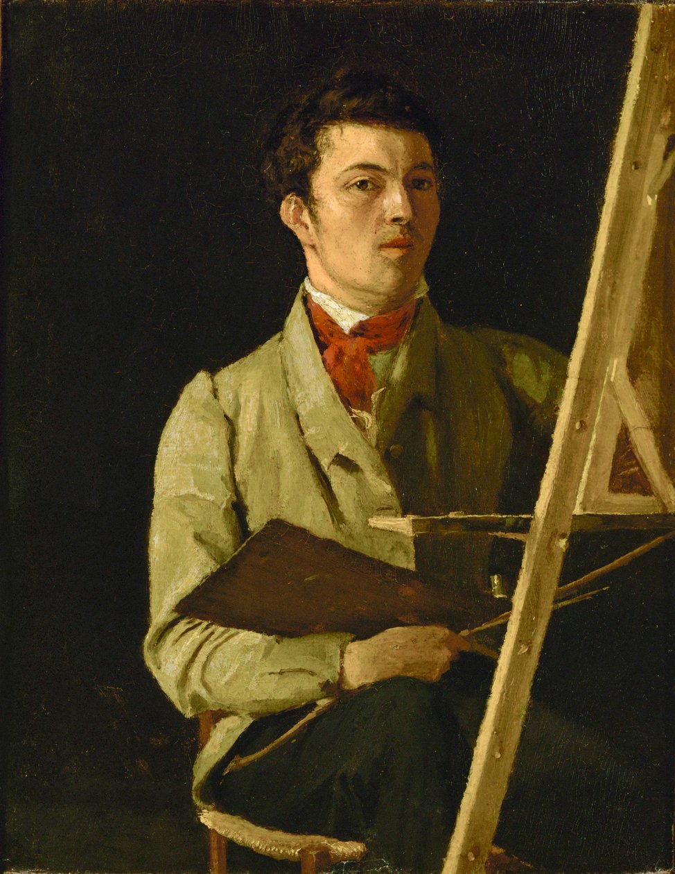 Corot, autorretrato ... de Jean Baptiste Camille Corot
