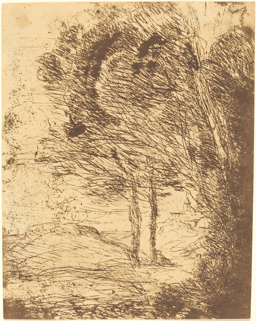 Arredores de Génova de Jean Baptiste Camille Corot