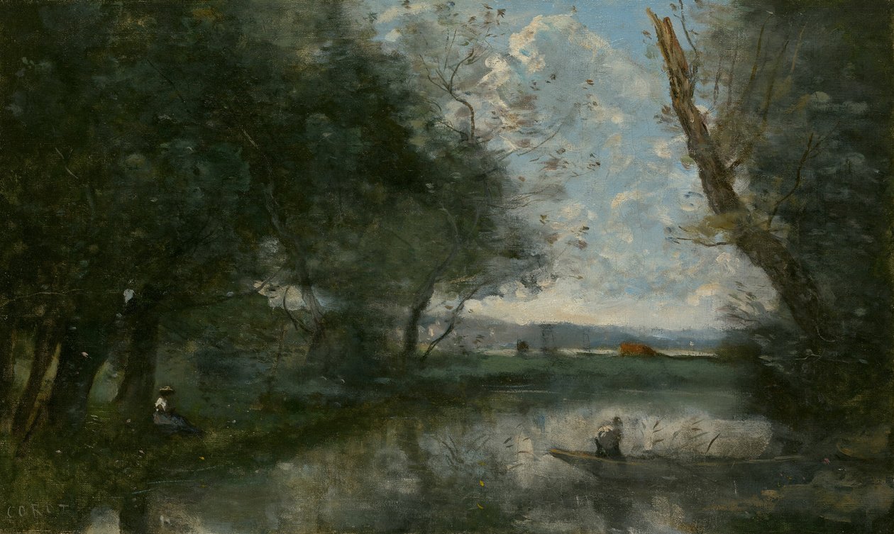Paisagem de Jean Baptiste Camille Corot