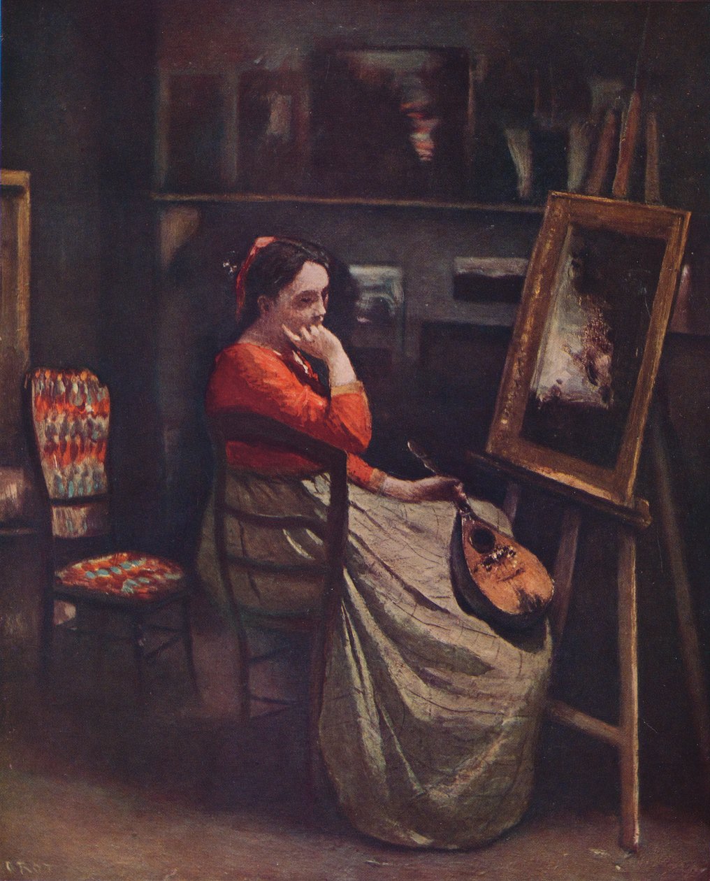 Latelier de Corot, c1865, 1939 de Jean Baptiste Camille Corot