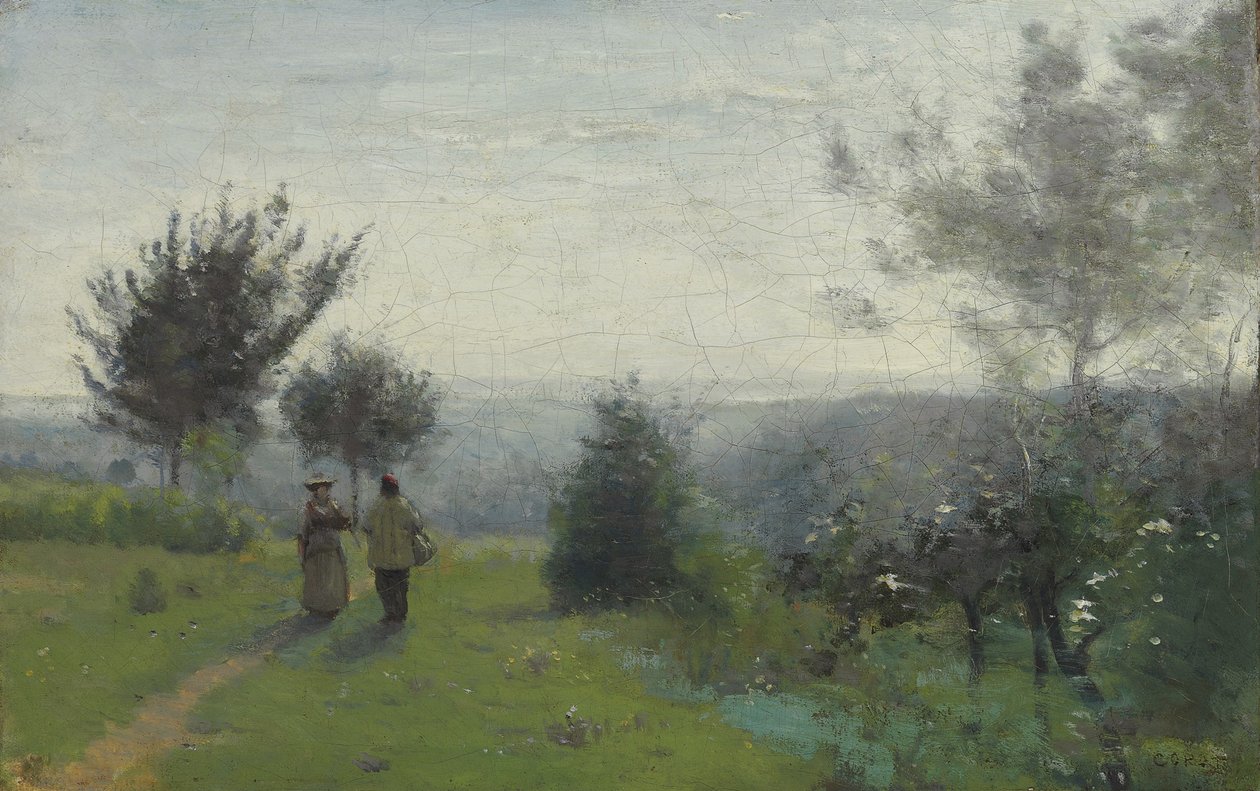 Spring Laube de Jean Baptiste Camille Corot