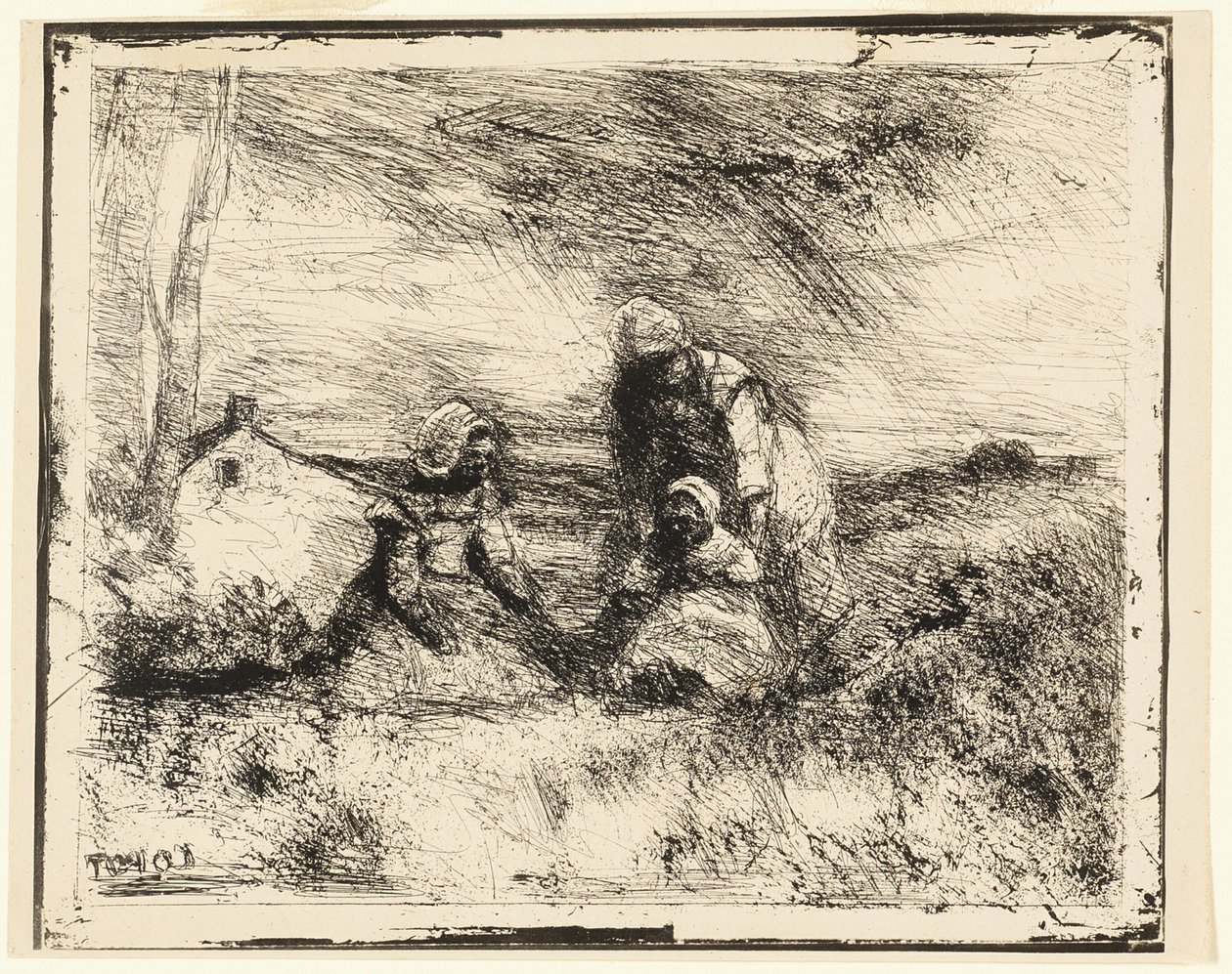 Irmãzinha de Jean Baptiste Camille Corot