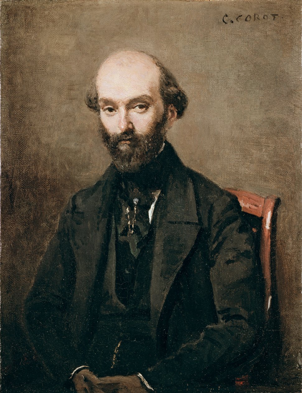 M. Bisão, 1852 de Jean Baptiste Camille Corot