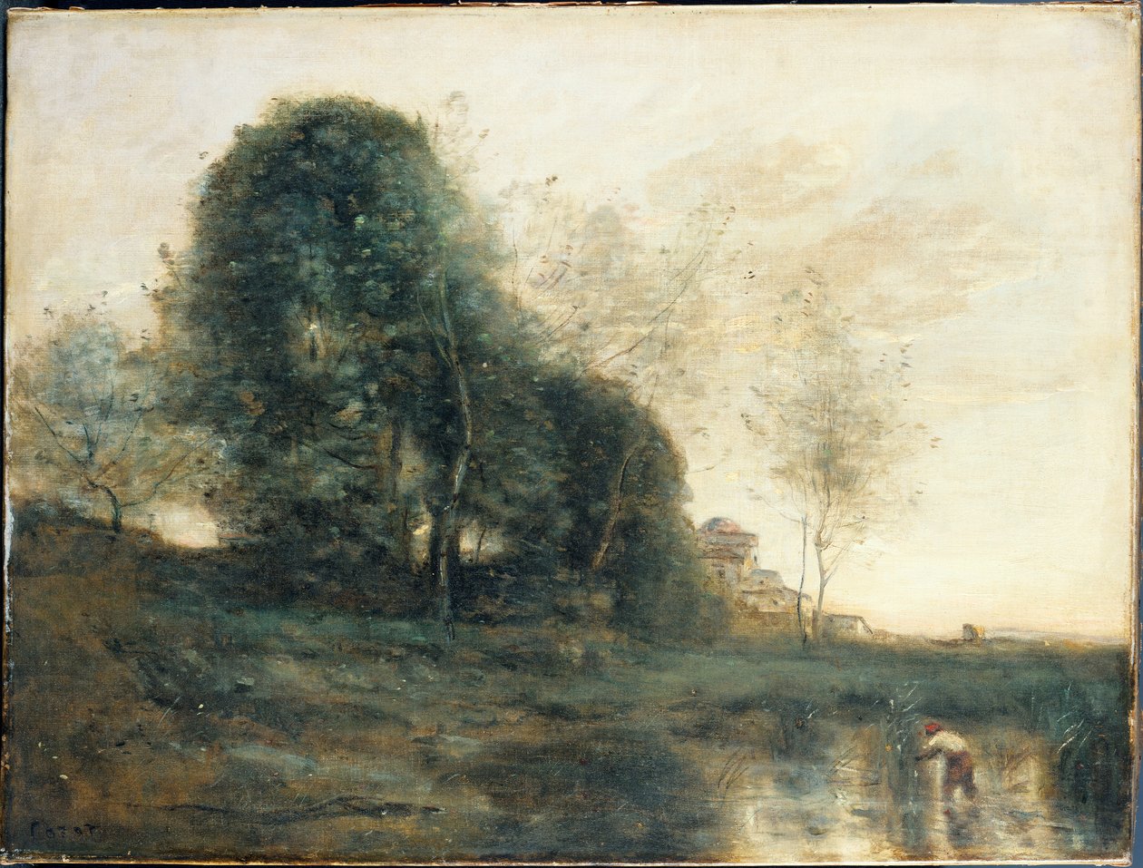 Memória da Itália, c.1868-70 de Jean Baptiste Camille Corot