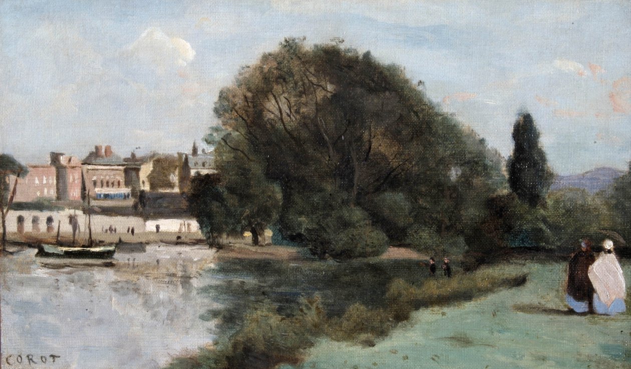 Richmond, perto de Londres, 1862 de Jean Baptiste Camille Corot