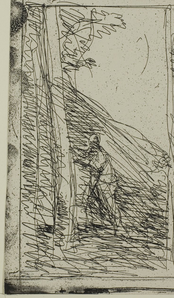 Rabisco de Jean Baptiste Camille Corot