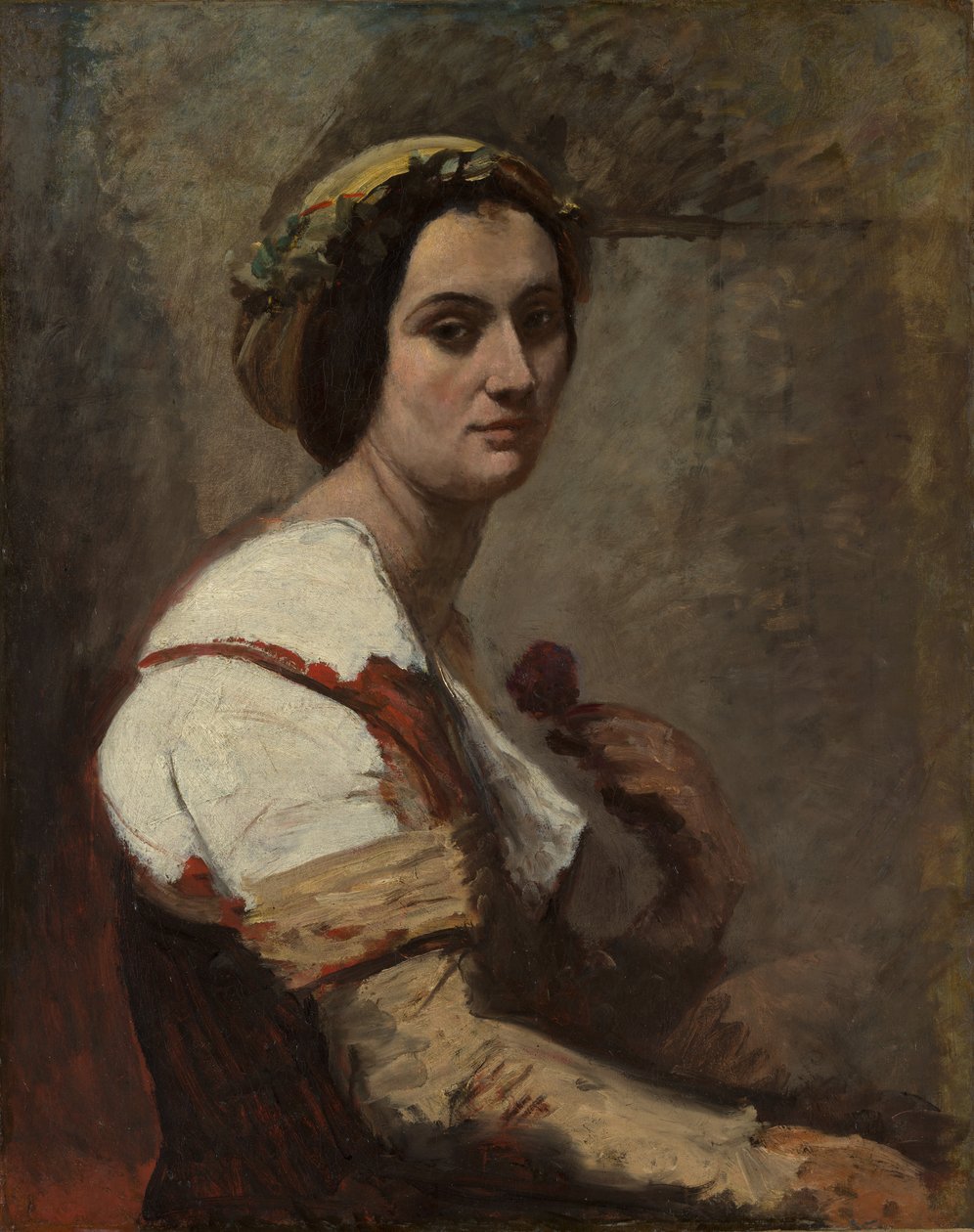 Sibylle, ca.1870. de Jean Baptiste Camille Corot