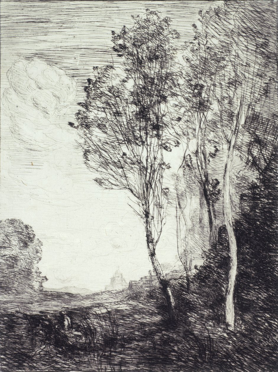 Souvenir da Itália de Jean Baptiste Camille Corot
