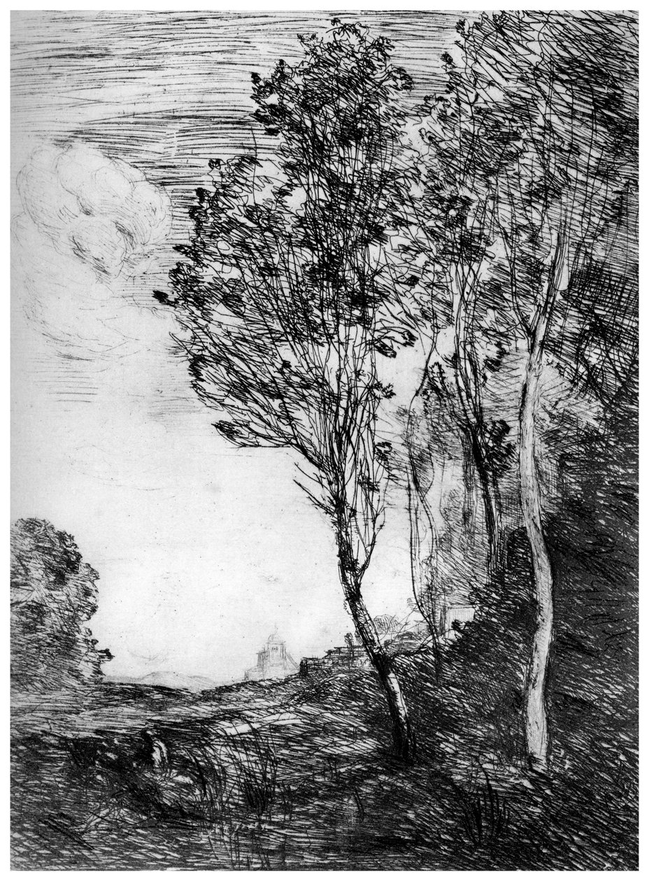 Lembrança da Itália, c1815-1865, 1924 de Jean Baptiste Camille Corot