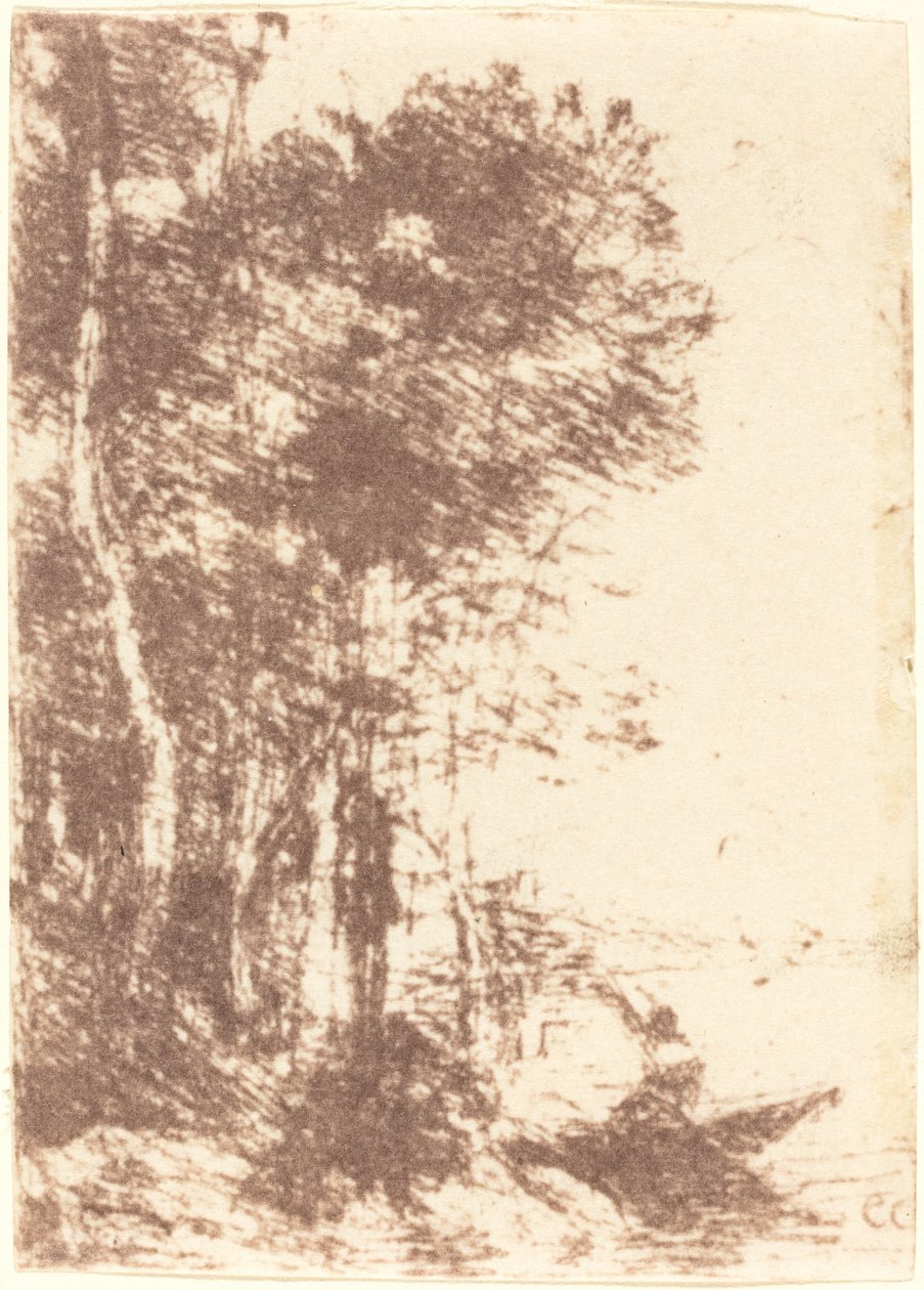 Souvenir de Fampoux Souvenir de Fampoux, 1854. de Jean Baptiste Camille Corot