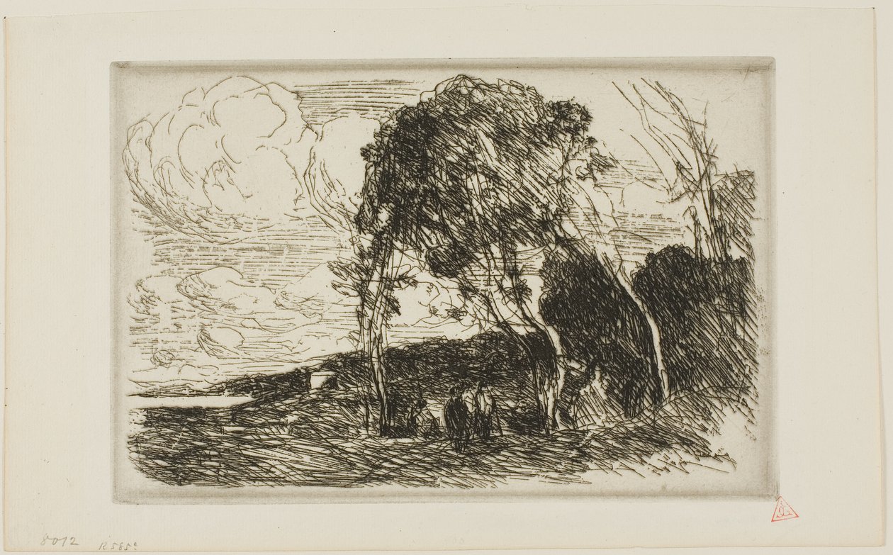 Lembrança das Fortificações de Douai de Jean Baptiste Camille Corot