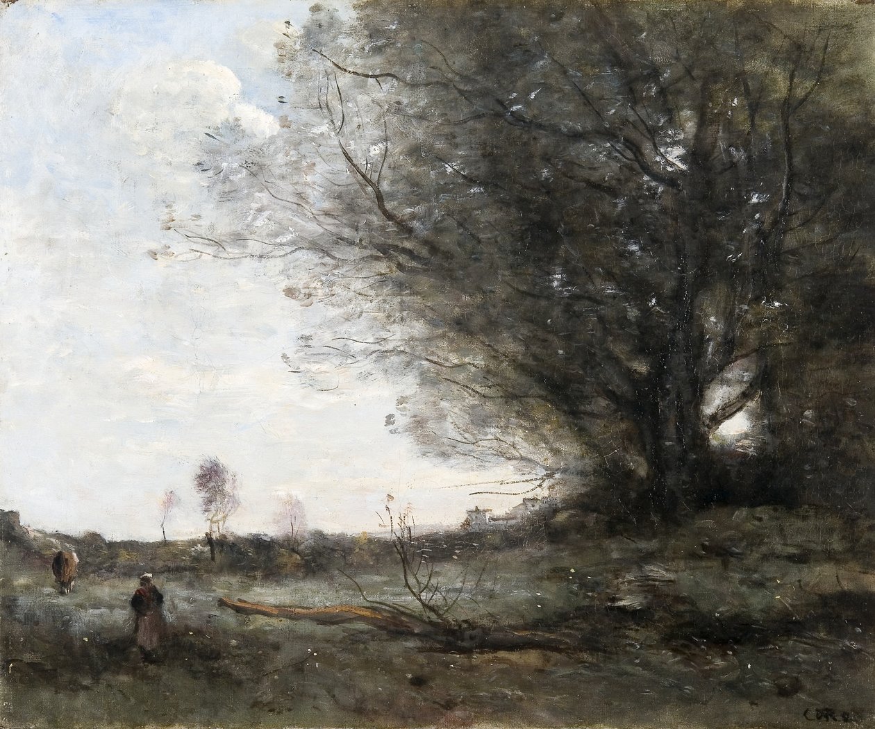 A faia de Jean Baptiste Camille Corot