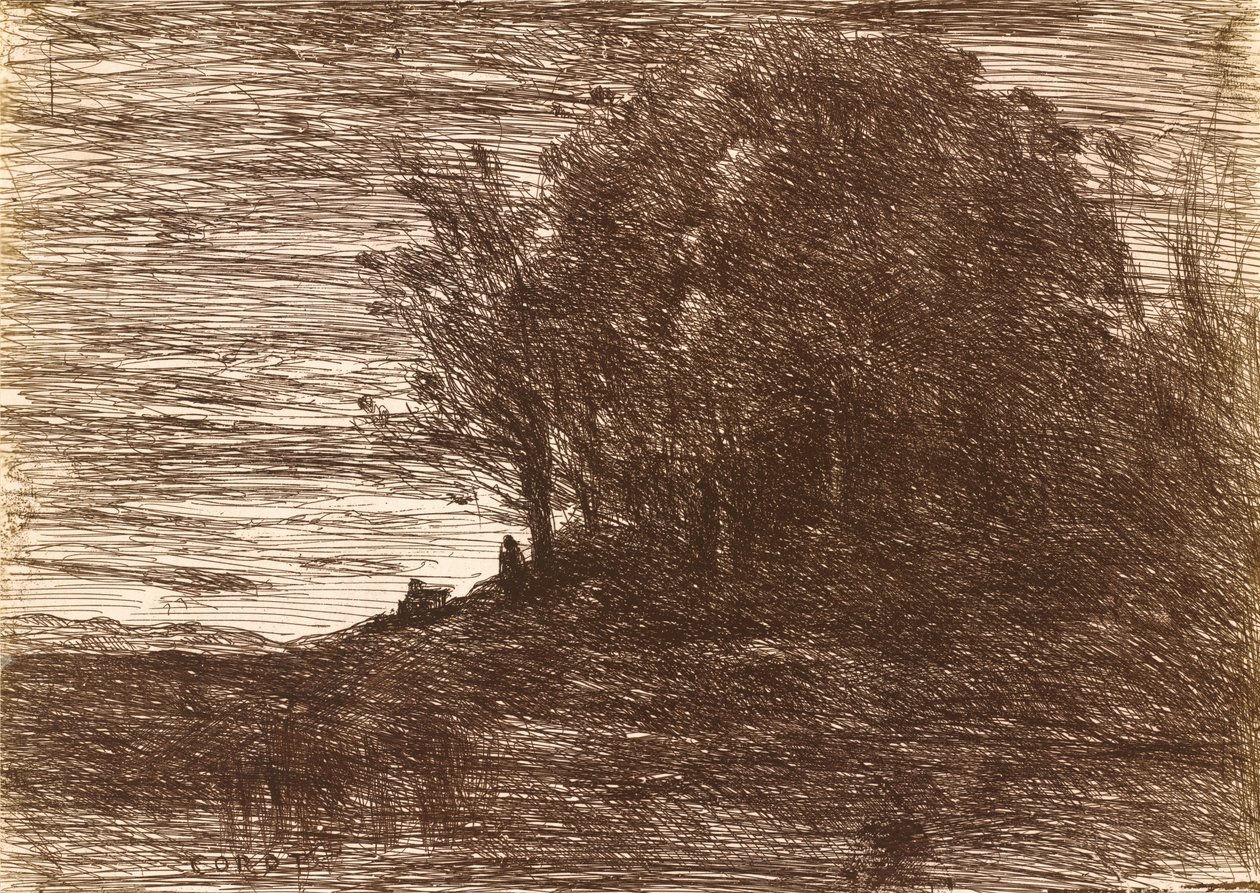 O Bosque do Eremita, ou as Margens do Lago Trasimène Le Bois de l