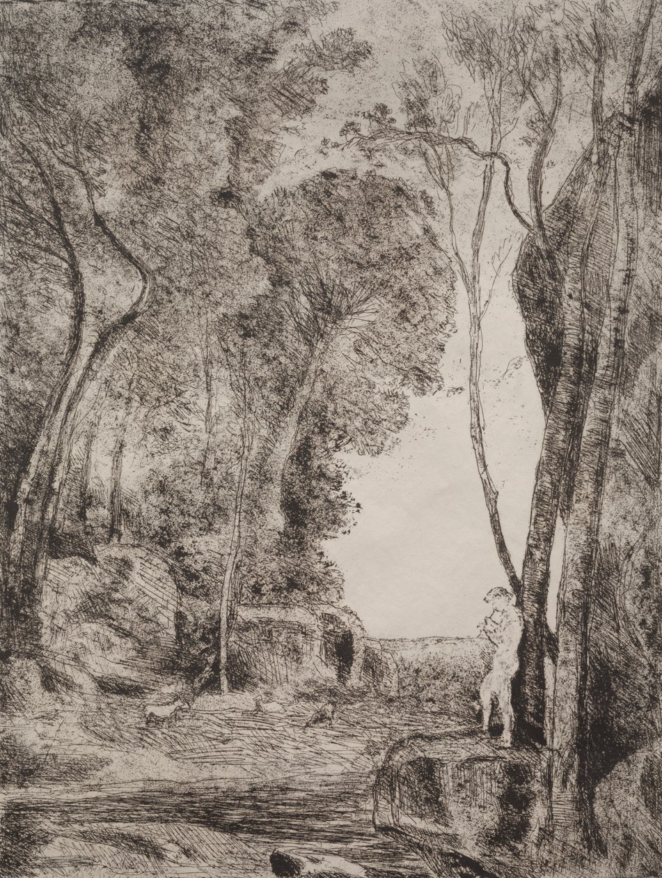O Pastorinho de Jean Baptiste Camille Corot