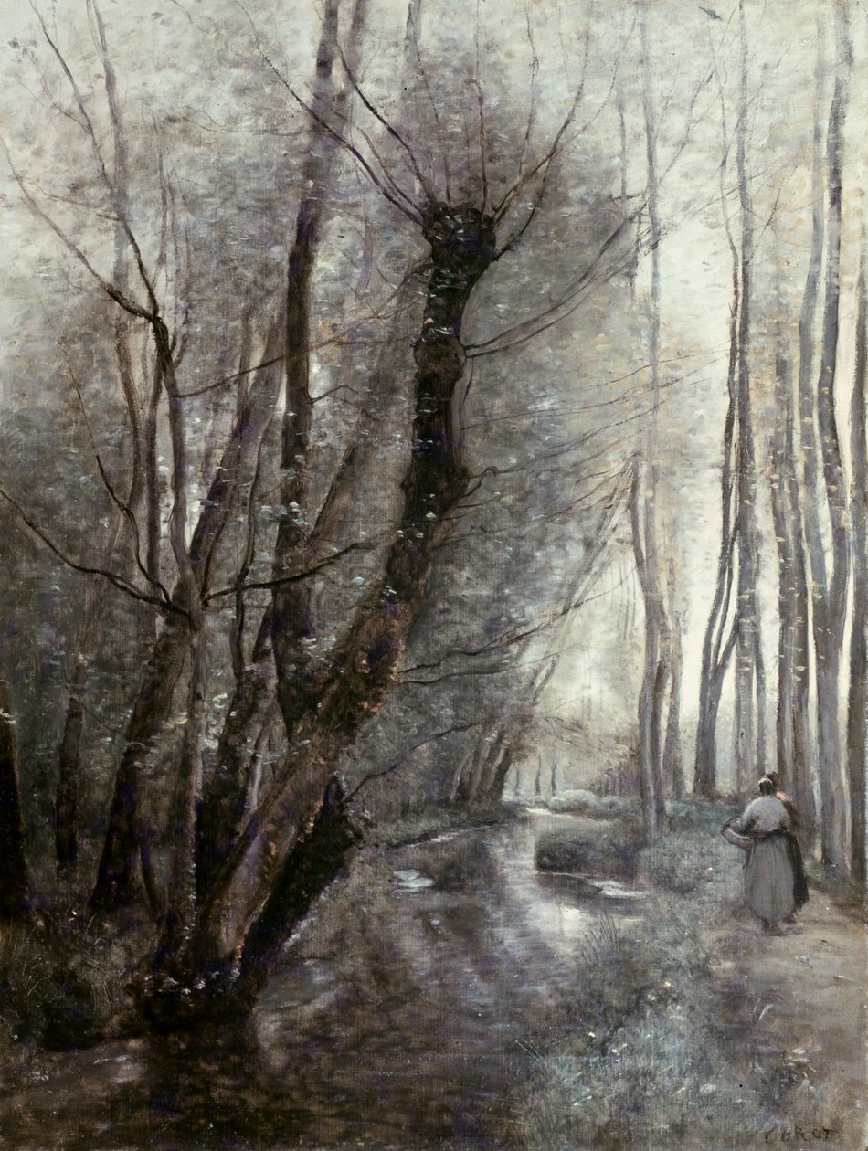 O fluxo de Jean Baptiste Camille Corot