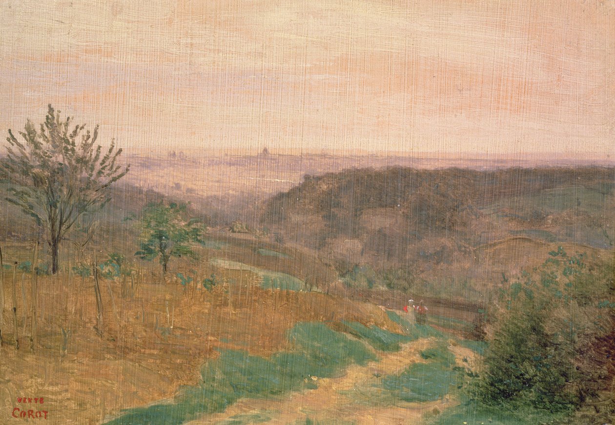 Cidade de Avray, Hauts-de-Seine de Jean Baptiste Camille Corot
