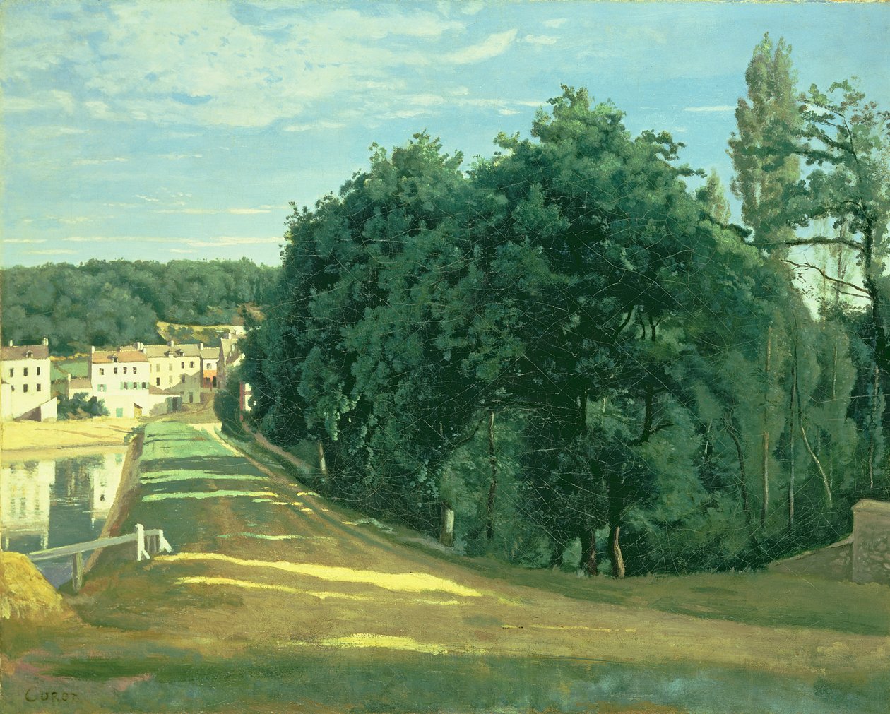 Ville D "Avray, c.1840 de Jean Baptiste Camille Corot