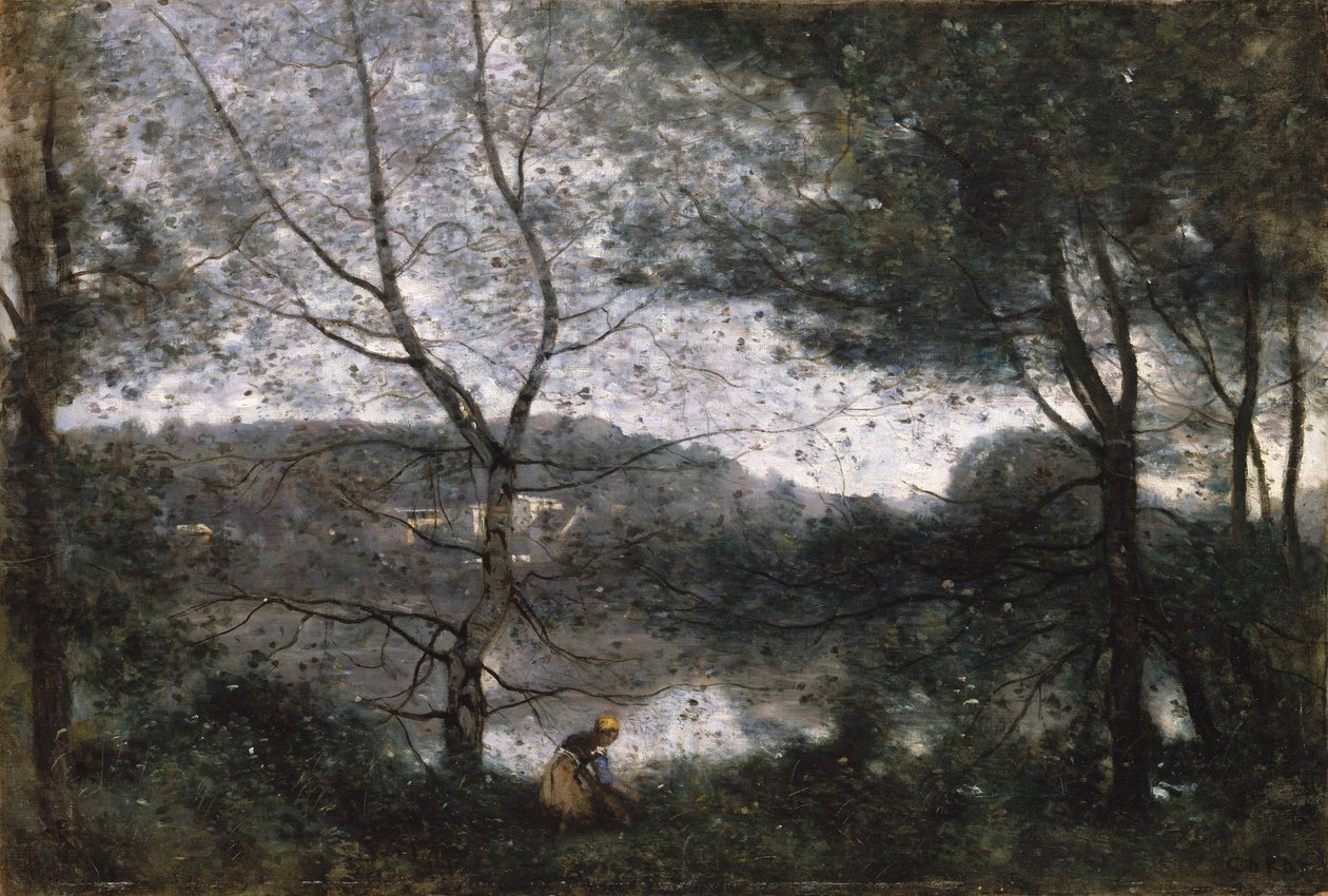 Cidade de Avray de Jean Baptiste Camille Corot
