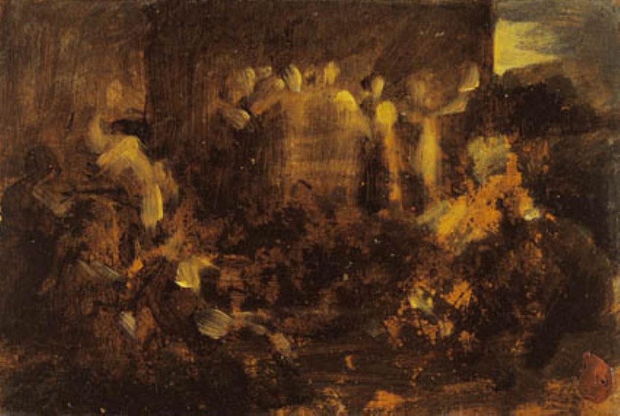 Morte de Ananias de Jean Baptiste Carpeaux