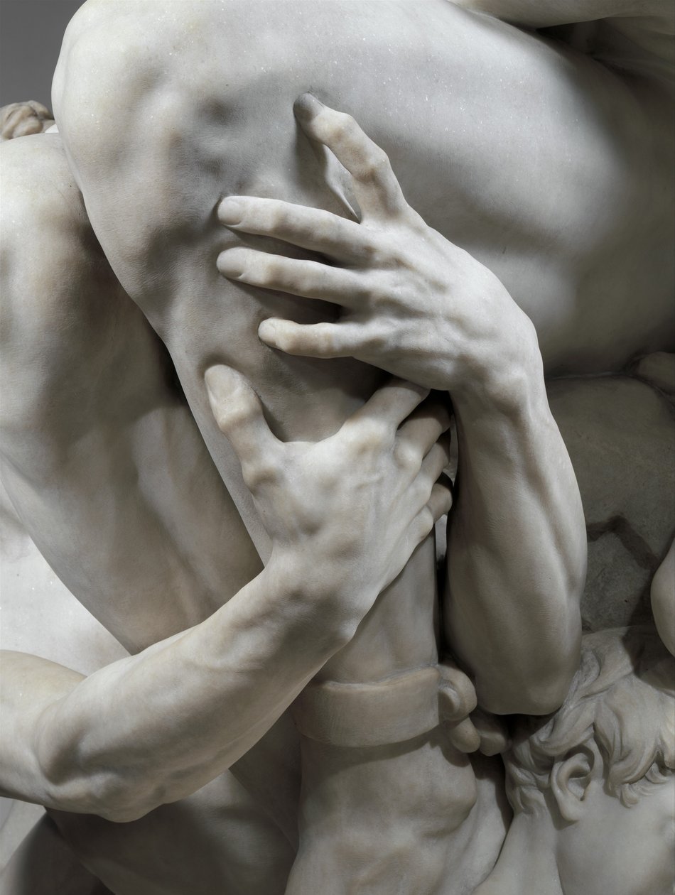 Detalhe de Ugolino e Seus Filhos de Jean Baptiste Carpeaux