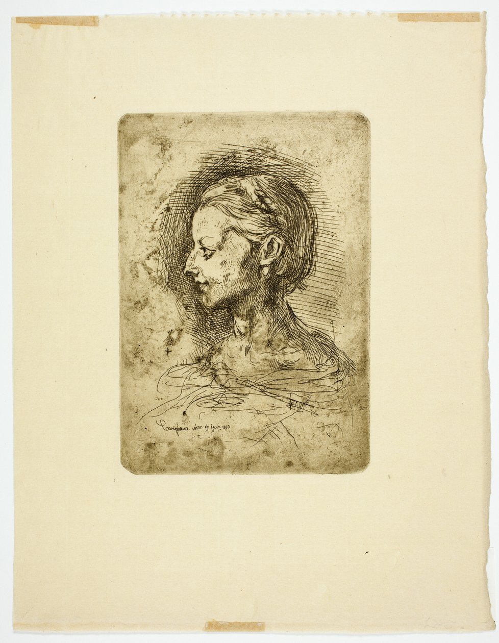 Cabeça Feminina de Jean Baptiste Carpeaux