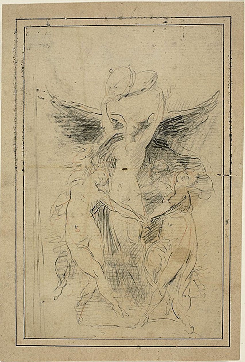 Cinco figuras femininas dançantes de Jean Baptiste Carpeaux