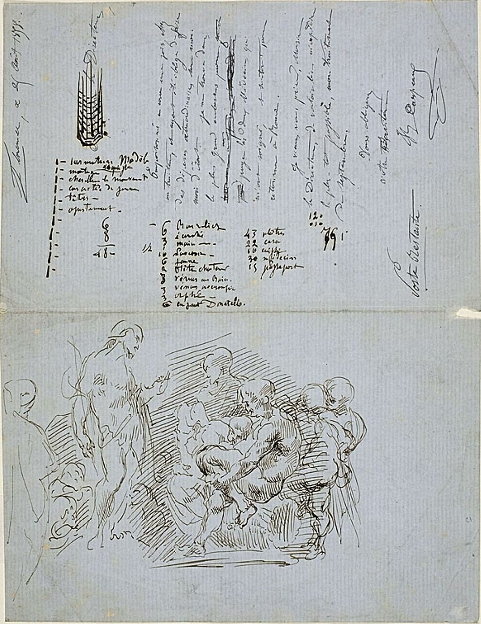A pregação de São João Batista de Jean Baptiste Carpeaux