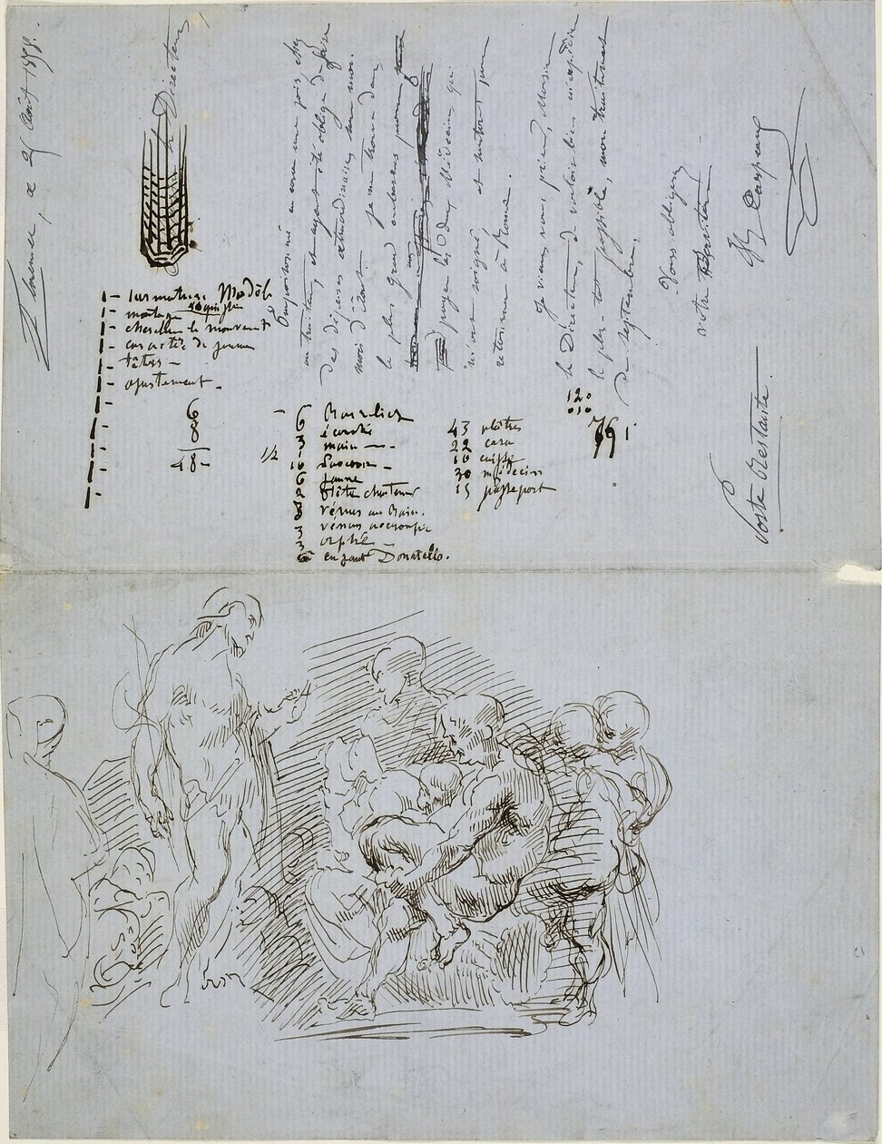 A pregação de São João Batista de Jean Baptiste Carpeaux