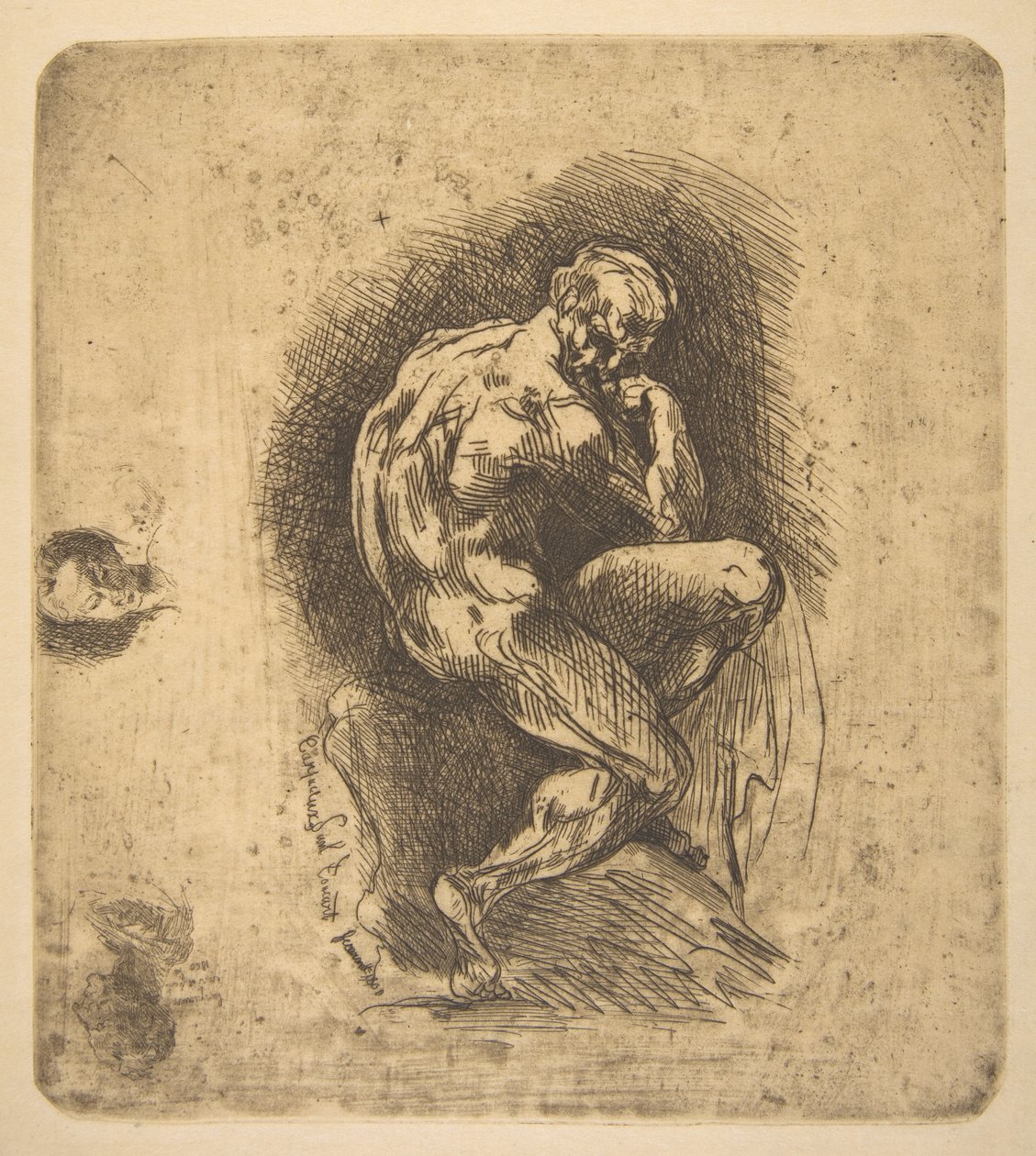 Ugolino, 1860. de Jean Baptiste Carpeaux