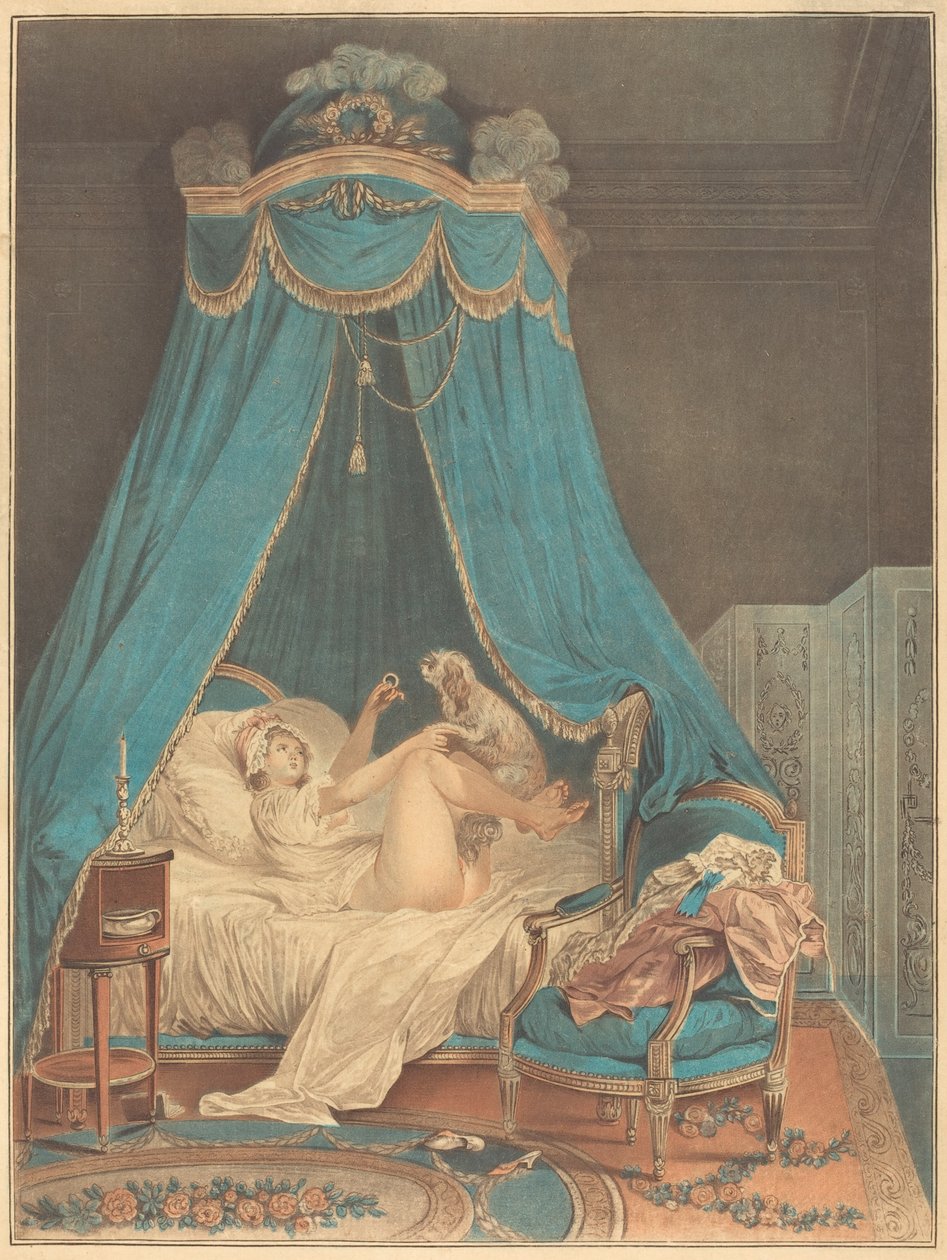 O pequeno favorito de Jean Baptiste Chapuy after Nicolas Lavreince